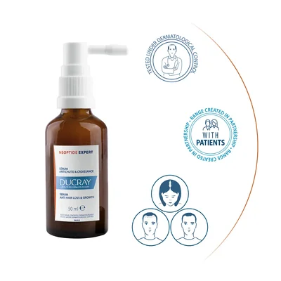 Ducray Neoptide Strenght Thickening Serum 2x50ml - Image 5