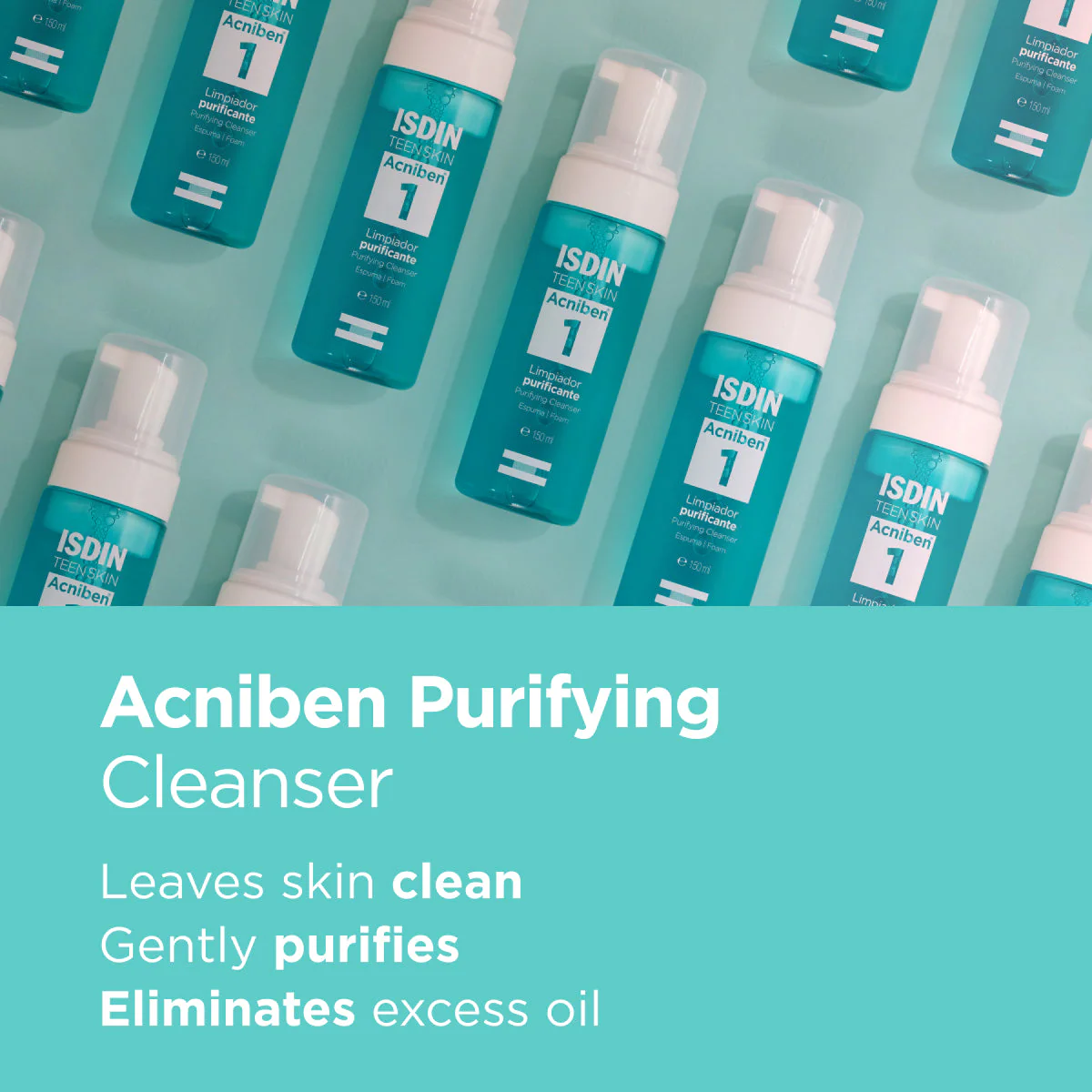ISDIN Acniben Purifying Foam Cleanser 150ml - Image 5
